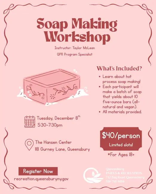 Soap Making Workshop 
